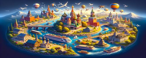 Востребованные города России среди путешественников